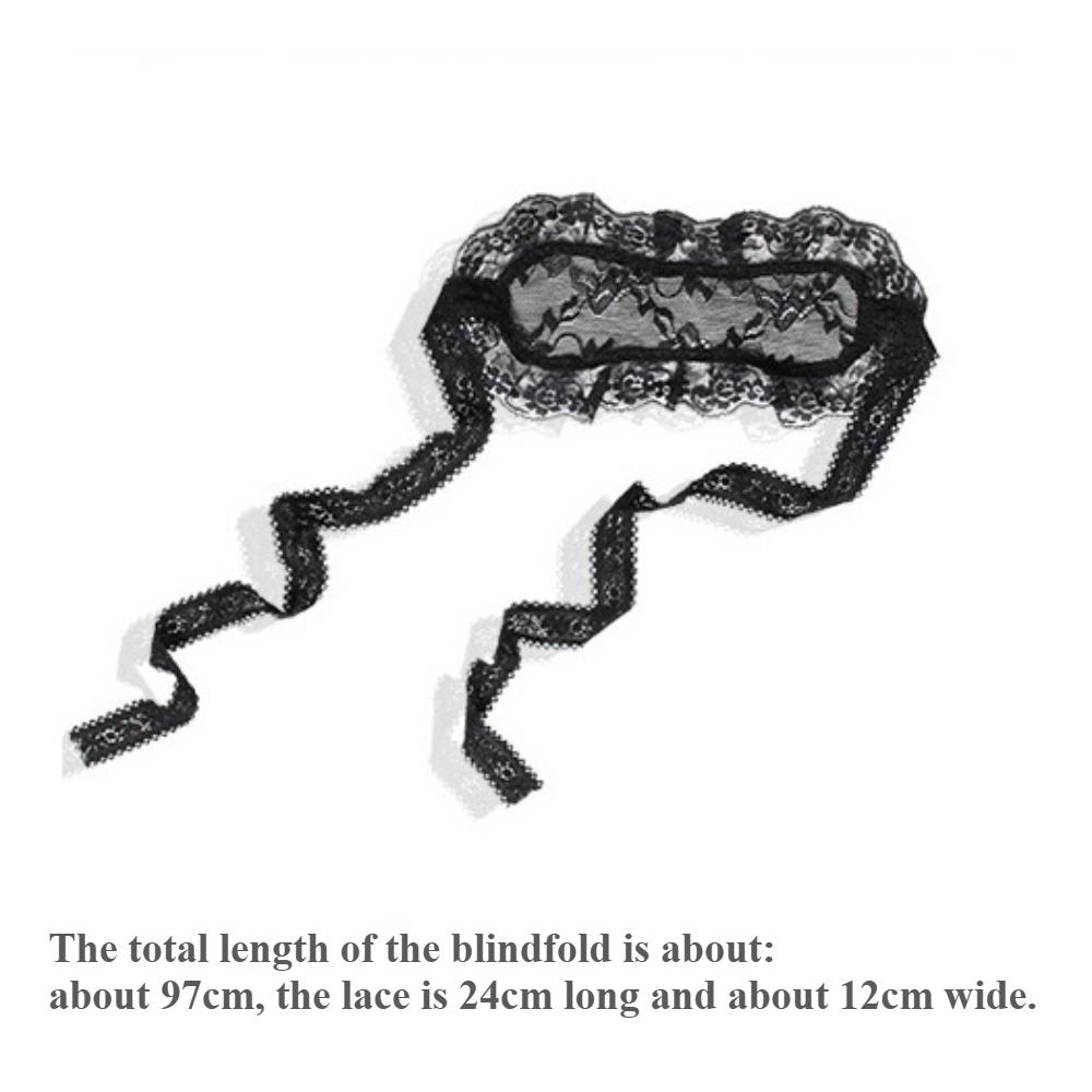 

Сексуальное кружевное белье Маска для глаз для женщин Ажурная повязка для глаз Экзотическая одежда Костюмы для косплея Аксессуары Повязка на глаза One Size чёрный