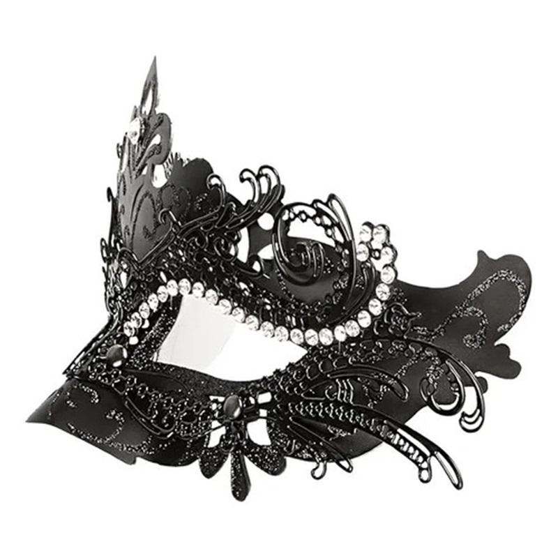 Black Masquerade Mask, Halloween Carnival Decoration Mask