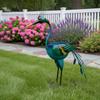 Vögel Pflanzgefäß Metallskulptur Dekorativ für Gärtner, Hausbesitzer, Terrasse,