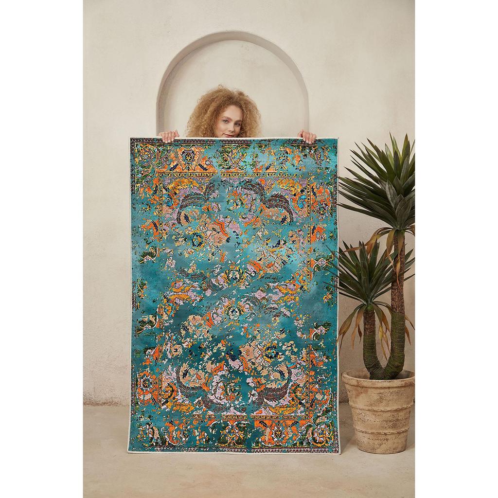 Decorative Special Design Classic Patterned Washable Non-Slip Floor Carpet