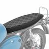 Flat Seat - Craftride VS2 - Compatible Simson S50 S51 S70 - Synthetic Leather - Firm Composite Foam