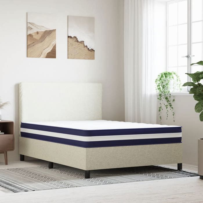 VidaXL Pocket Spring Mattress Medium Firmness 140x200 Cm 372853