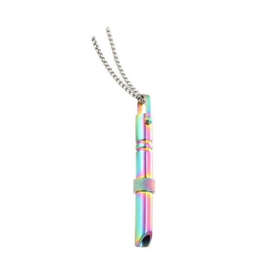 Mindful Breathing Necklace Anxiety Reduction Necklace Stainless Steel Stress And Panic Relief Necklace Adjustable Length Meditation Inner Peace