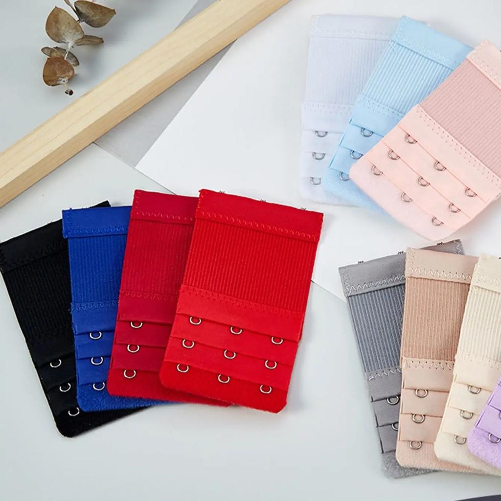 1Pc Bra Extenders Strap Extension 3 Hooks 3 Rows Underwear Adjustment Button Womens Accessoires