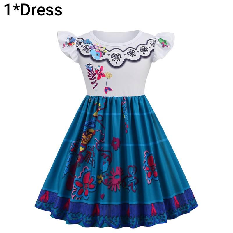 Mirabel Disney Princess Costume For Girls 100-150cm/39.37-59.05in