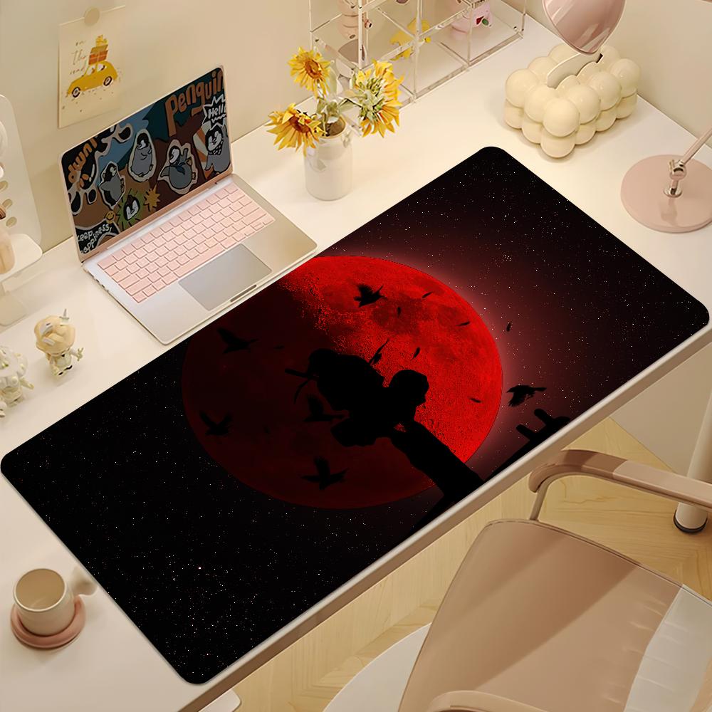 NNaruto Uzumaki Itachi Uchiha Mouse Pad Nonslip Thickened MousePad Large Writing Lockedge Gaming Cushion Office Student
