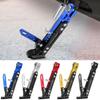 Motorcycle CNC Adjustable Kickstand Foot Side Stand for Electric Motorbike Kick Stand Parking Bracket Motorcycle Accessories