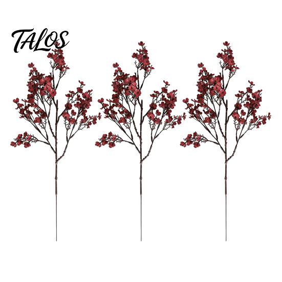 Indoor Faux Flowers for Living Room Realistic Artificial Autumn Home Decoration, Silk Floral Elegant Sprays Dining Branches Halloween Table