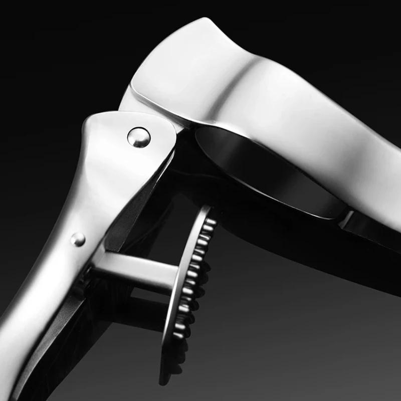 Nachahmung von Edelstahl-Knoblauchpresse, Brecher, Küche, Kochen, Gemüse, Ingwerpresse, Stampfer, Handheld-Ingwer-Fleischwolf-Werkzeuge