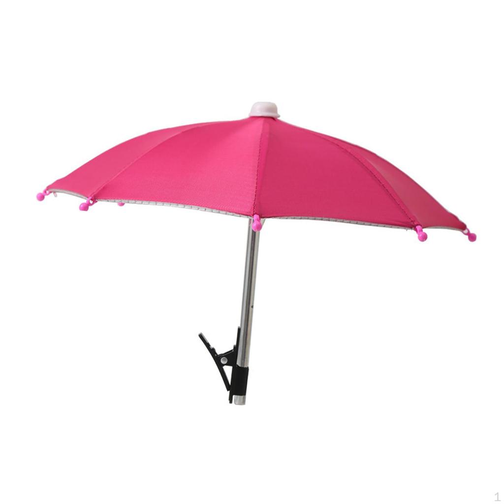 Mobile Umbrella, Universal, Heat-resistant Sun Protection for Summer Holidays, Motorcycles,