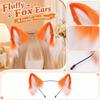 Bandeau Oreilles Pelucheuses Réalistes pour Accessoire de Costume Cosplay