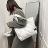 Korean Style Space Cotton Tote Bag Large Capacity Oxford Handbag Cute Shoulder Bag  Lady