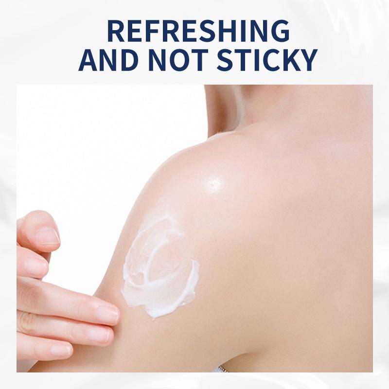 Provitamin B5 Moisturizing Cream: Nourishing Face & Body Lotion for Autumn-Winter, White Jar, Hot-Selling In Southeast Asia, Europe & America.