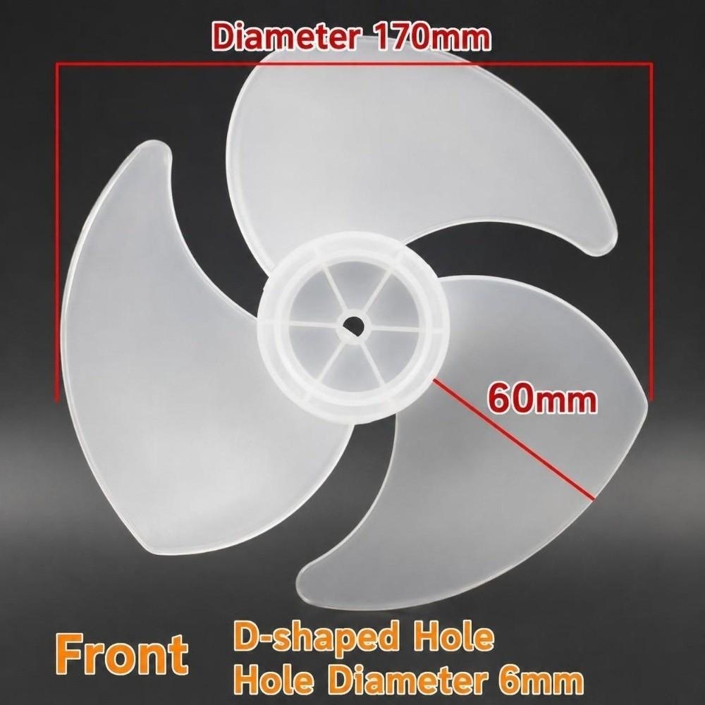 Strong Replacement Fan Blade Blade Design Air Circulator Blade for Midea GAF20CA FGA20VB