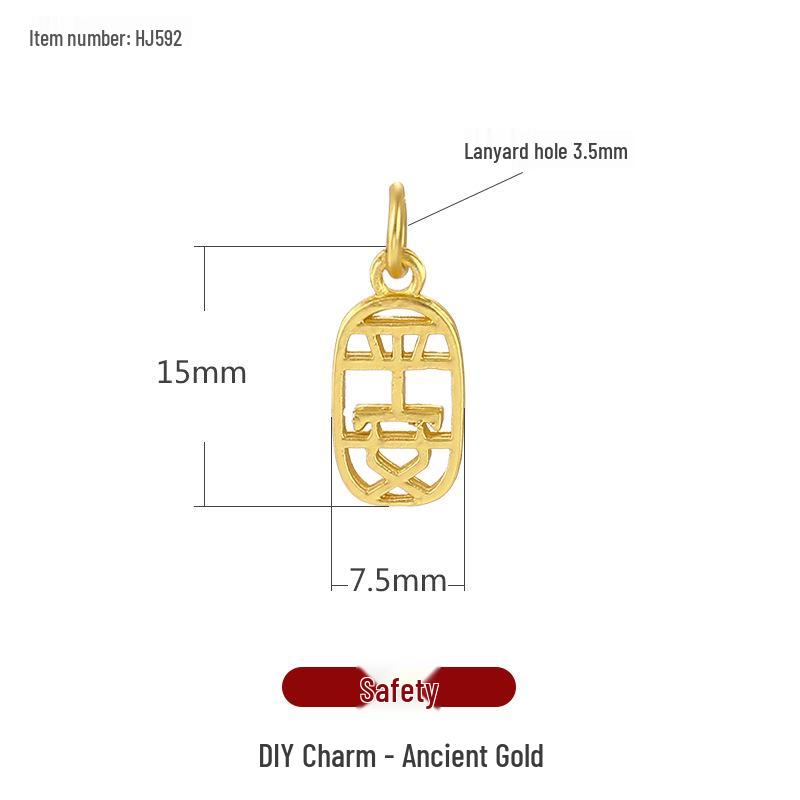 

Handmade DIY Sand Gold Beads for Bracelets & Necklaces – Small Enamel Spacer Beads with Braided Cord