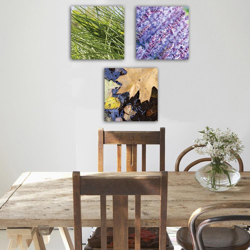 Canvas Painting Prints Wall Art Picture Home Decor FRAMED 3pc Triptych