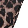 ZANZEA Women Casual Turn Down Collar Long Sleeve Leopard Print Dress