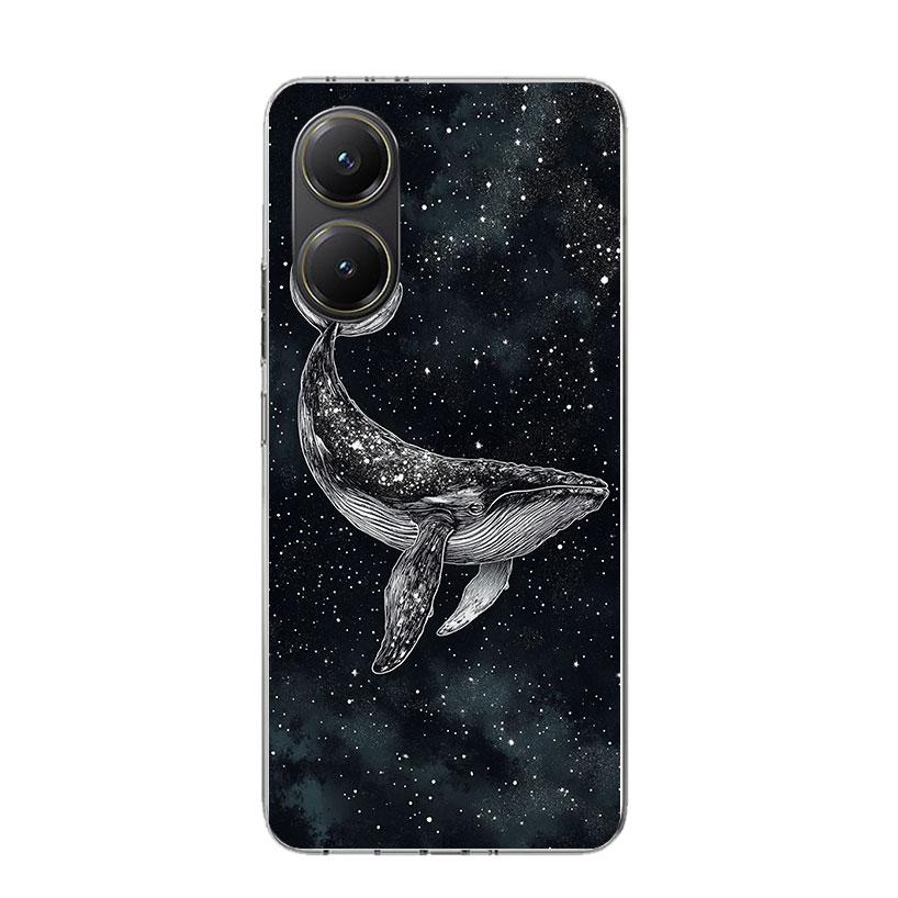 Humpback Whale Sea Giant Phone Case For Xiaomi Poco X7 X6 X5 Pro F7 Ultra Redmi 15C 15 13 13C 12 12C 10 10A 10C 9 9A 9C 9T Cover