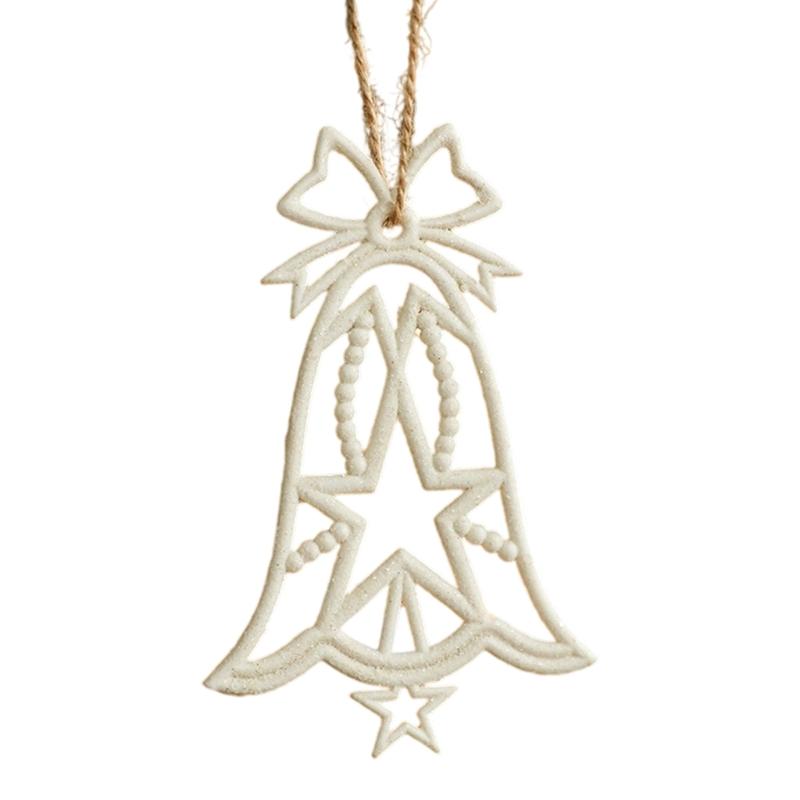 Weiße Kunststoff-Weihnachtsbaumdekorationen Bruchsichere Weihnachtskugeln Hängedekoration für Feiertagsbaumschmuck