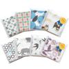 [Tranparan] Women's Gauze Handkerchiefs, Small Gift, Individually Wrapped, Set of 8, Made In Japan, Approx. 24 X 24cm, Mikkegauze, 100% Cotton, Perfec