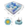 30Pcs 3D Flower Pushpins DIY Blackboard Push Pins Portable Thumb Tacks  Corkboard