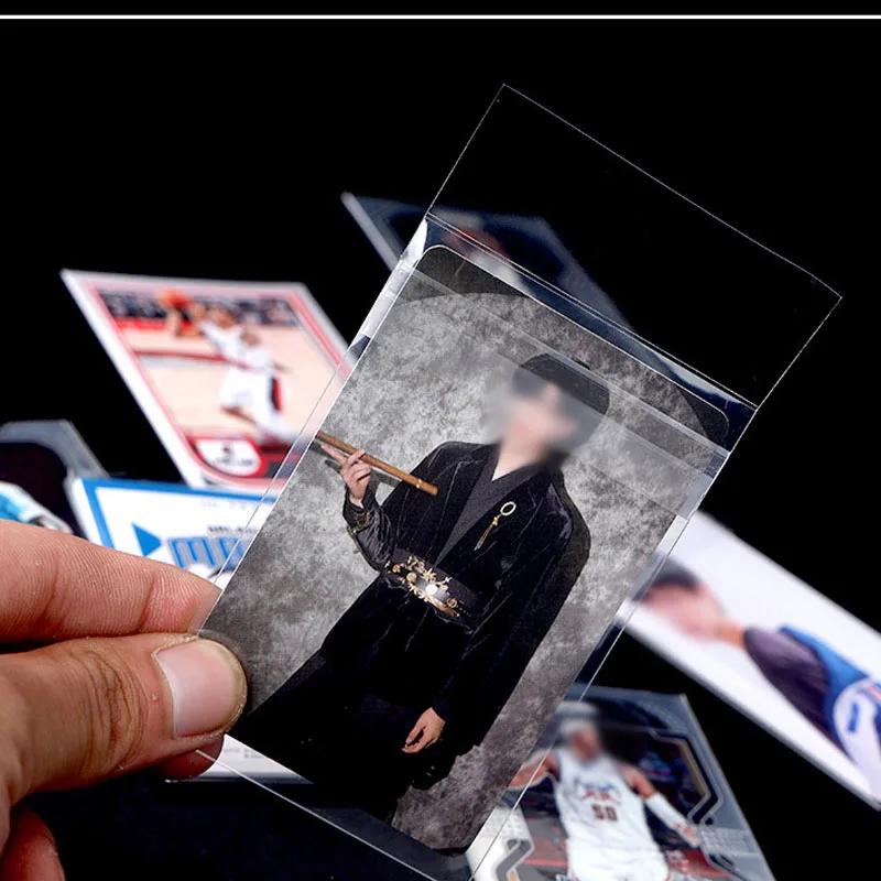 100Pcsset Various Sizes Transparent Card Sleeves Magic Card Game Tarot Poker Cards Protector Board Game Card Sleeves