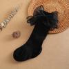 Toddlers Socks Autumn Spring Children Girls Knee High Long Sock Cotton Big Bow Princess Style Children Floor Socks 0-3Y