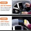 Tire Wax Auto Tire Dressing 300ml Car Tire Coating Shine For High Gloss Shine & Durability Get Long-Lasting Protection & Renewal