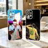 N-Neymar J-jr Voetbal 10 Telefoonhoesje Voor Samsung S25,S24,S21,S22,S23,S30,Ultra,S20,Plus,Fe Transparante Cover