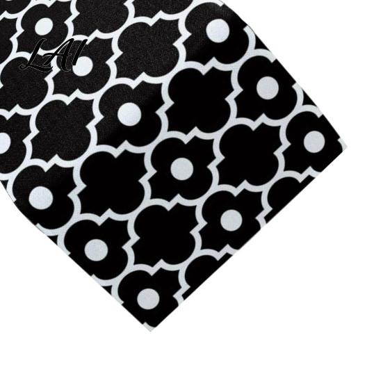 Stylish Geometric Pattern Table Runner Modern Runner Black And White Checkered Anti-wrinkle for Coffee 72 Inch Striped Dining Decor Linen Blend Cover