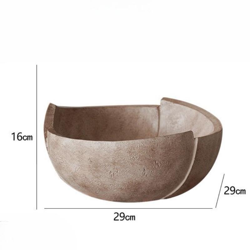 

Retro Fruit Bowl Decorative Bowls Elegant Aesthetic Luxury Bowl Modern Beautiful Living Room Bowls Table Decoration Ornaments