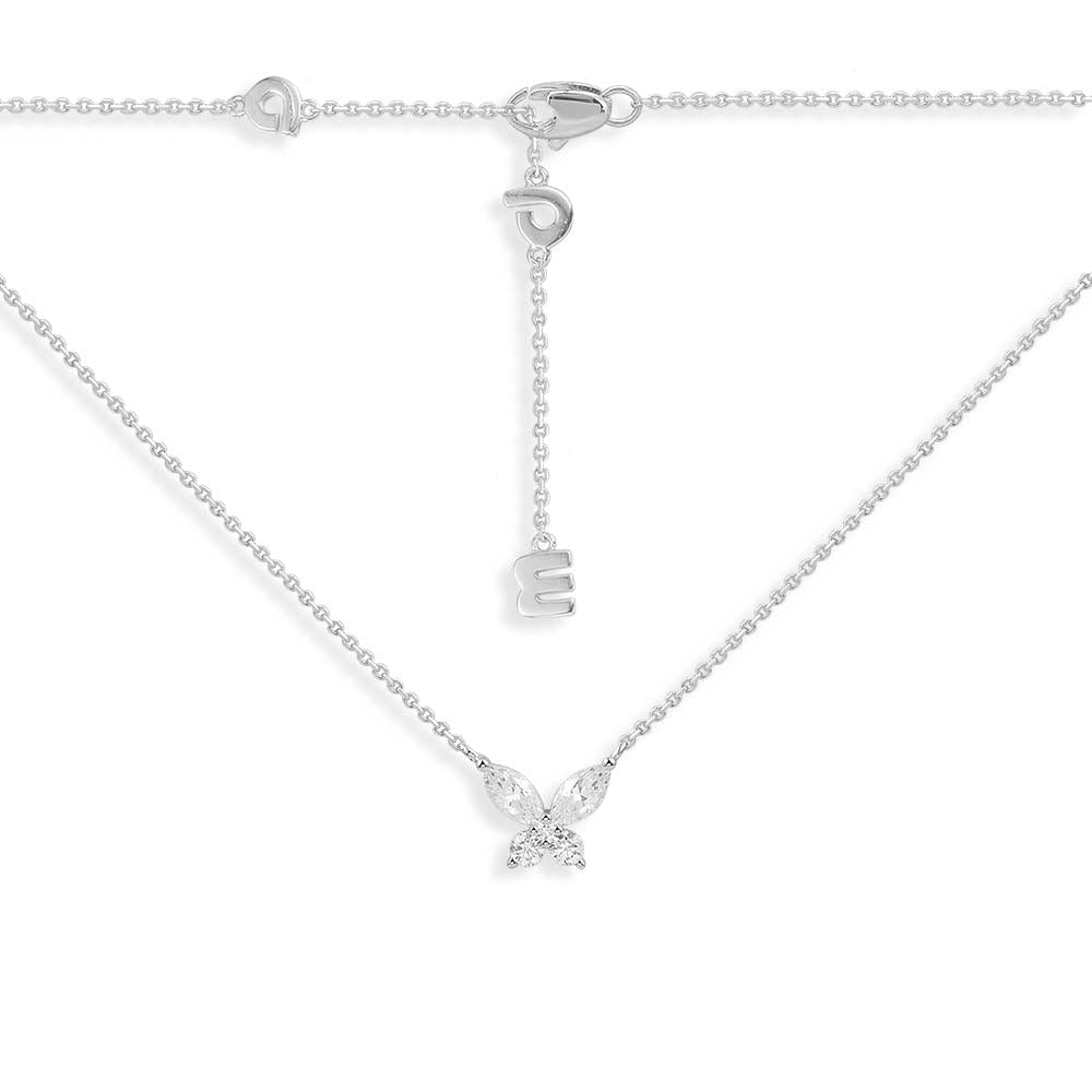 

Necklace for butterfly 925 silver [APM Monaco] women, shape,
