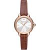 Mia Silver Leather Ladies Quartz AR11525 Watch