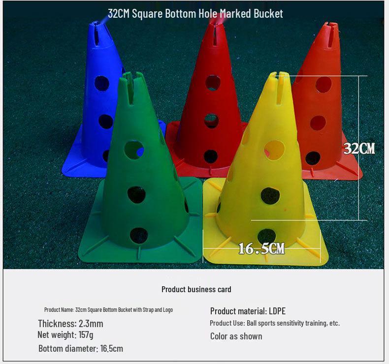 Sports Training Cones: Football Disc Markers, Basketball Aids, Ice Cream Cones, Poles, Kid's Hurdles, Stakes, Taekwondo Equipment