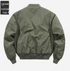 Chaqueta de Algodón Acolchada MA-1 para Hombre para Otoño/Invierno, Abrigo de Vuelo con Cuello de Béisbol