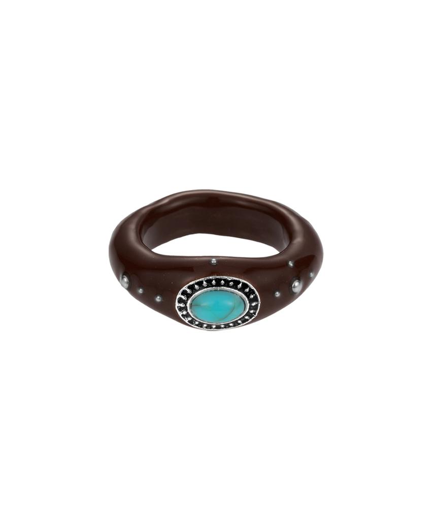 Nff Eternum Ring-Brown