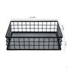 Desktop Iron Storage Basket, Metal Wire Fruit Basket,Multi Purpose for