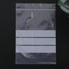 Writable Self-Sealing Bags: Thick, Transparent Storage for Food, Medicines, and More