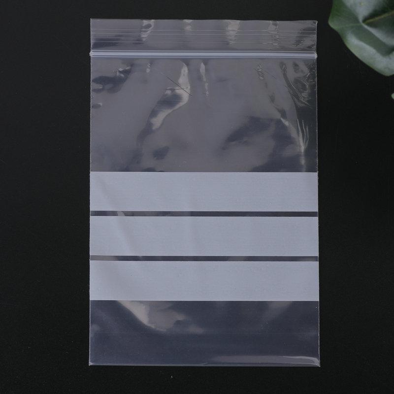 Writable Self-Sealing Bags: Thick, Transparent Storage for Food, Medicines, and More