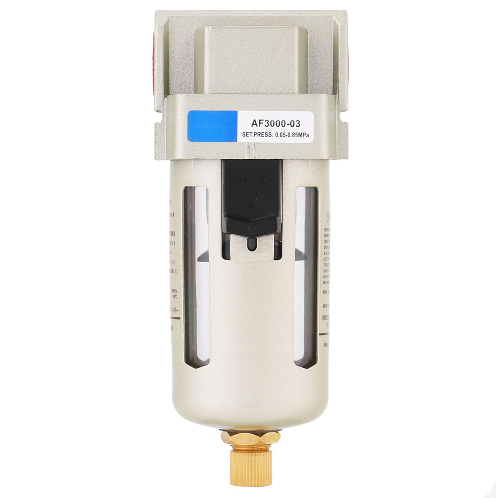 1 Pièce AF3000 03 G3 8 Filtre à Eau Humidité en Ligne pour Compresseur d'Air Comprimé