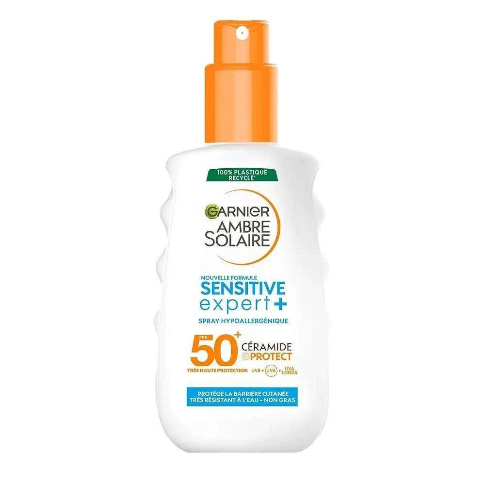 Garnier Sun Protection Spray 150ml 1 Pack Sensitive Expert+ Adult Sun Protection Spray SPF50+
