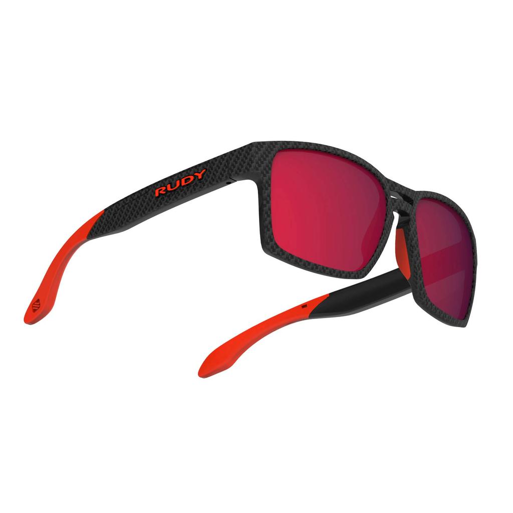 RUDYPROJECT Sonnenbrille SPINAIR 57 Carbon Laser Rot Glas Rahmen/Multi SP573819-0000