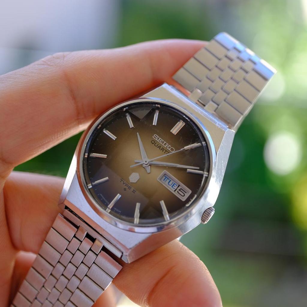 [USED] [Working] SEIKO TYPE II 1976 Case 37mm New Battery