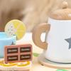 Children'S Simulation Play House Afternoon Tea Dessert Cake Sales Teapot Tea Set Baby Early Education Wooden Toys
