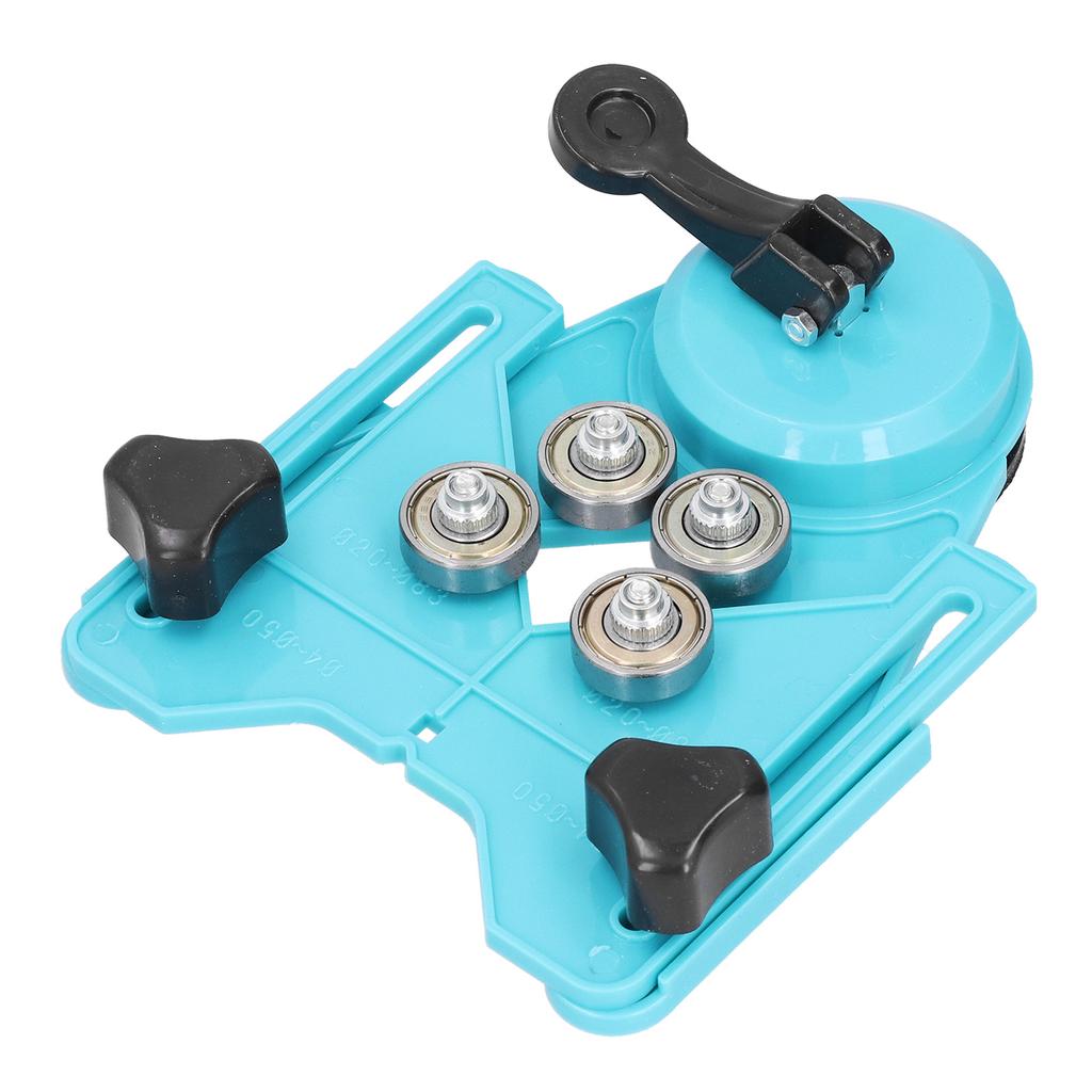 Glasfliesen-Perforationsmarkierer Einstellbarer Stanzmarkierer Edelstahlvorrichtung Stabil und Genau