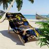 Boca Print Strandtuch, Großes Weiches Schnelltrocknendes Handtuch für Strand Camping Schwimmen
