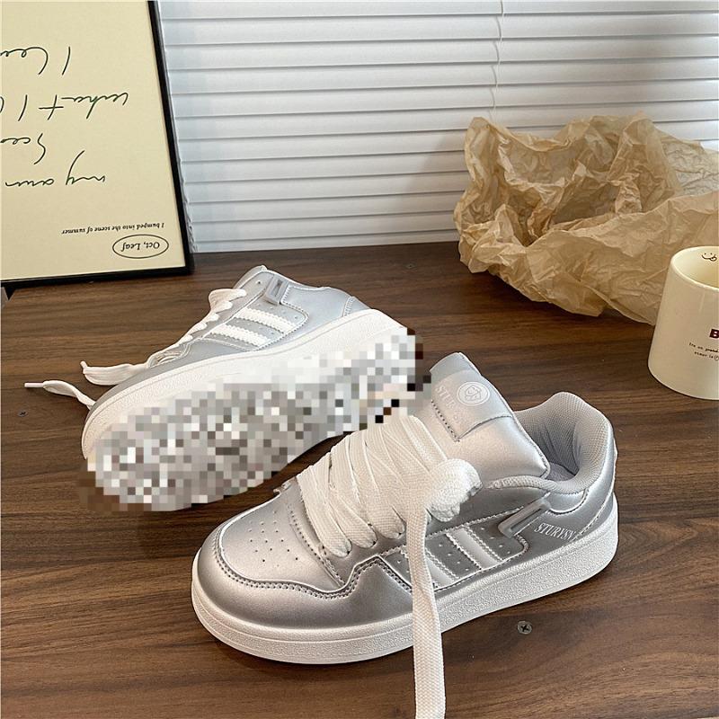 Herrenschuhe Brotchuhe Trend 2 Winter Retro Neu Streetstyle Vielseitig Weiße Schuhe Freizeit Board Schuhe