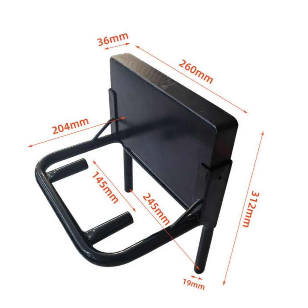 Inflatable Boat Engine Bracket Metal Mount Glossy Finish