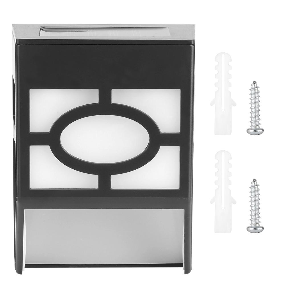 

Retro Style Solar Wall Light Outdoor Rainproof LED Wall Color Lamp for Garden Courtyard Use
