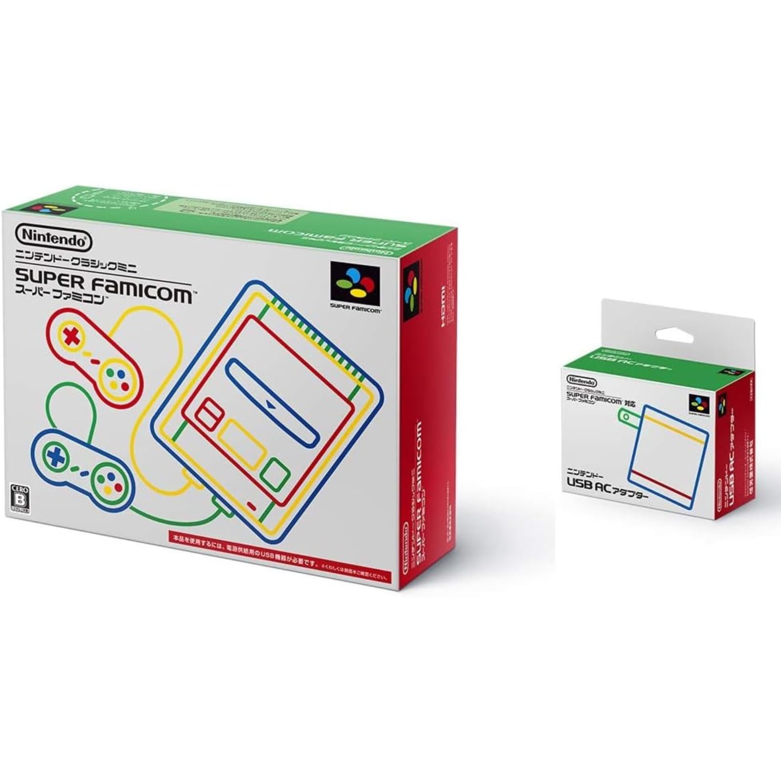 

[Refurbished] Nintendo Super Famicom Classic Mini with USB AC Adapter